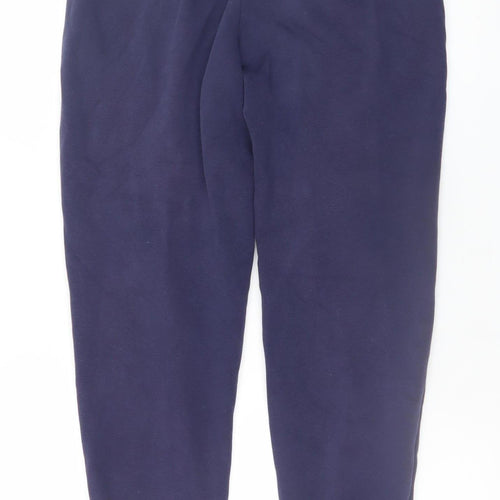 Puma Men's Navy Blue Sweatpants Joggers Small Elastic Waist