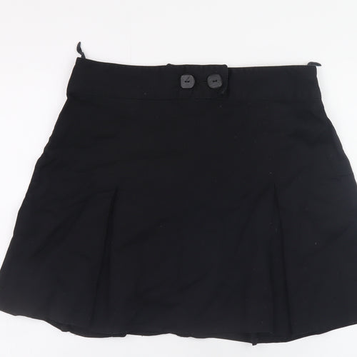 Cache Cache Women's Black Size 10 A-Line Short Skirt