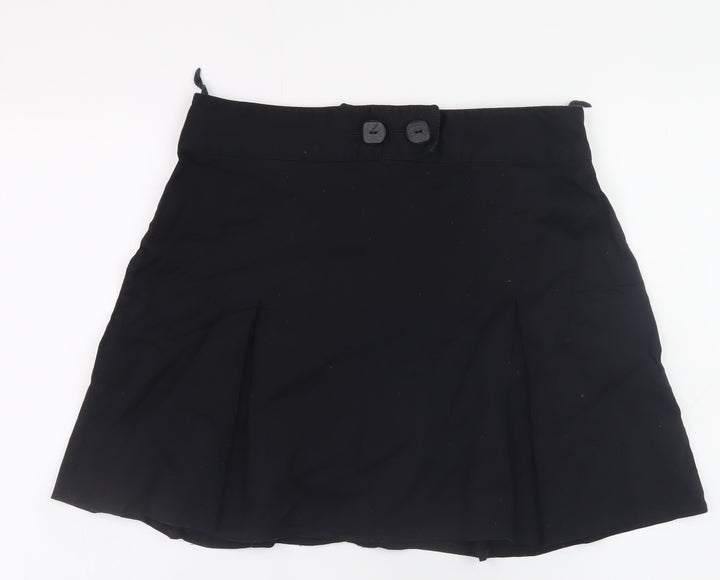 Cache Cache Women's Black Size 10 A-Line Short Skirt