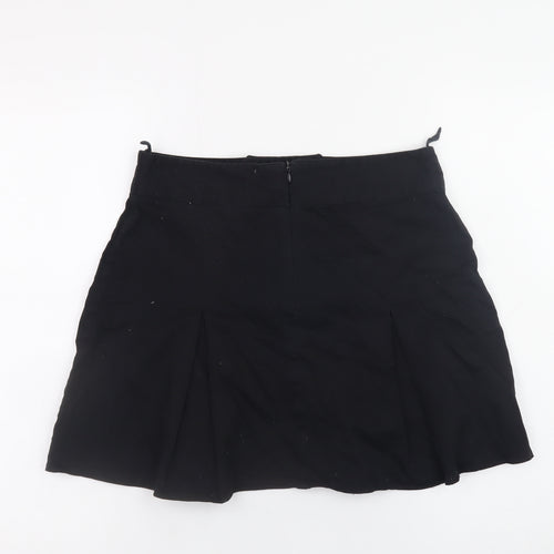 Cache Cache Women's Black Size 10 A-Line Short Skirt