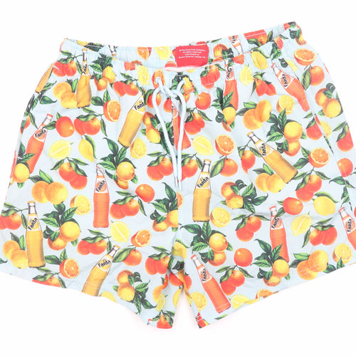 Coca-Cola Men's Multicoloured Fanta Print Swim Shorts M