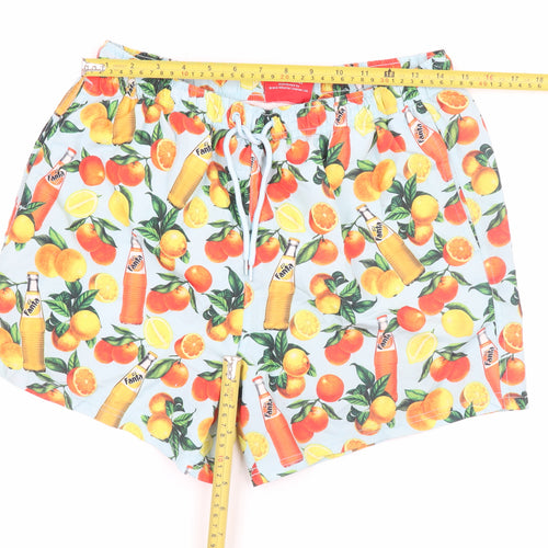 Coca-Cola Men's Multicoloured Fanta Print Swim Shorts M