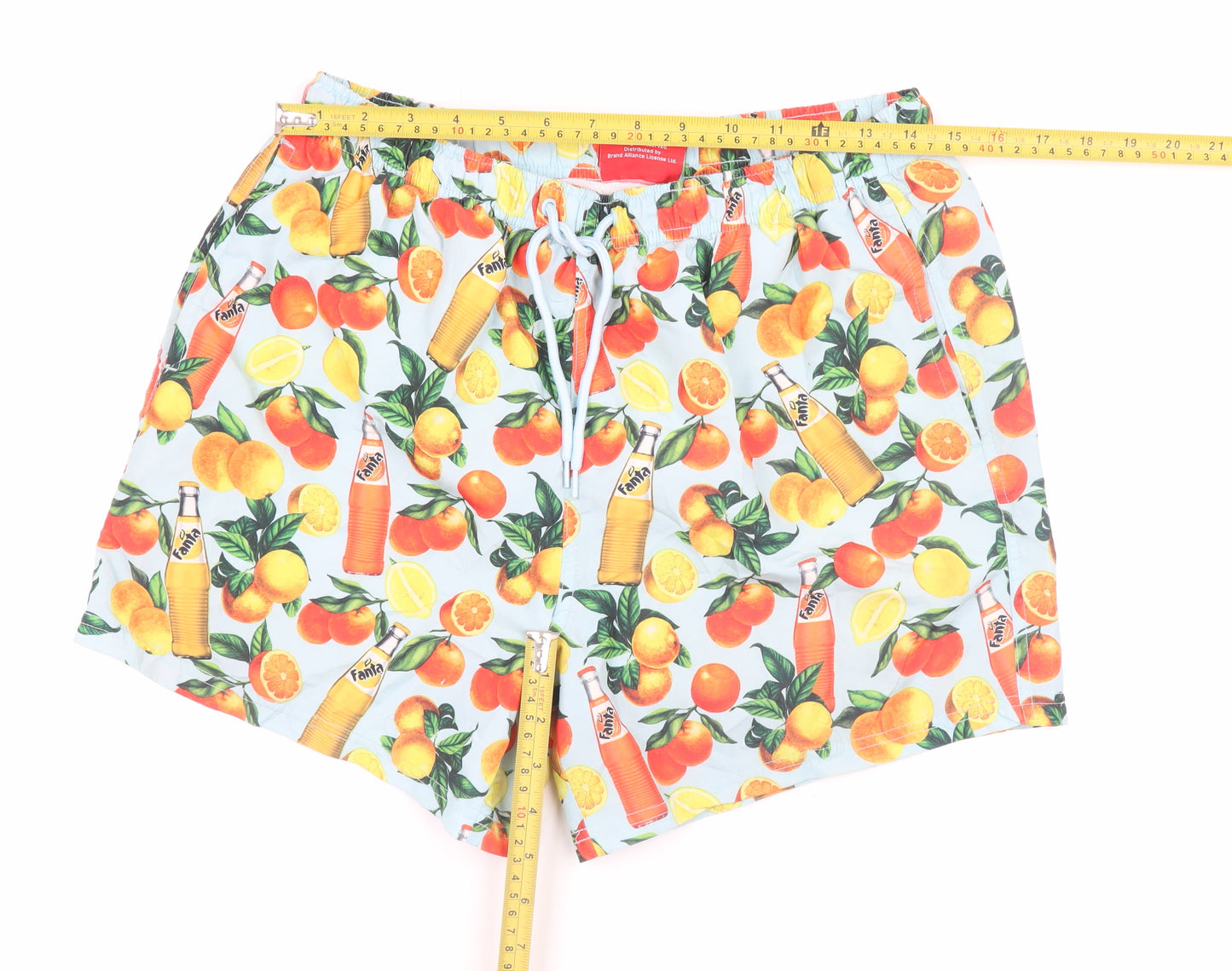Coca-Cola Men's Multicoloured Fanta Print Swim Shorts M