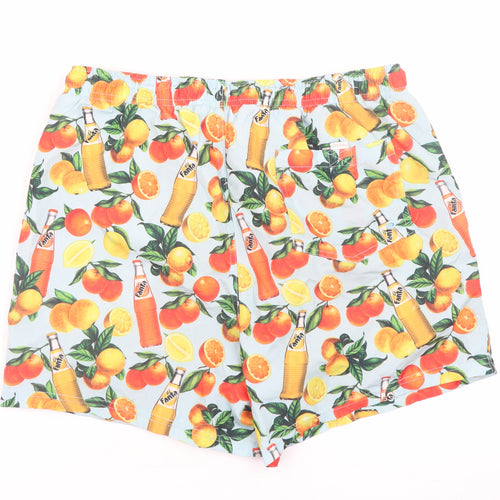 Coca-Cola Men's Multicoloured Fanta Print Swim Shorts M