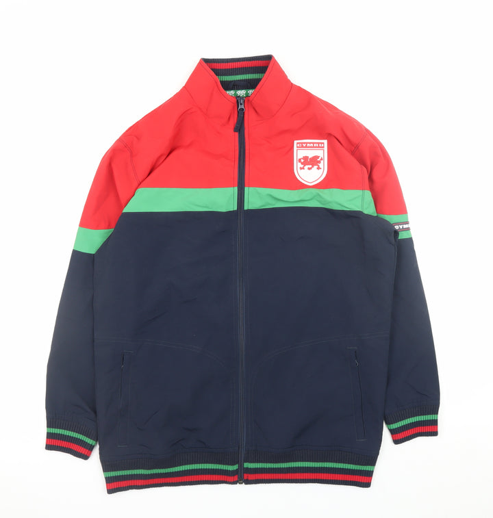 Marks and Spencer Teens Multicoloured Varsity Jacket Size 164 Full Zip