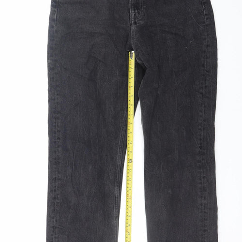 Tommy Jeans Men's Black 28x32 Straight Fit Denim Jeans