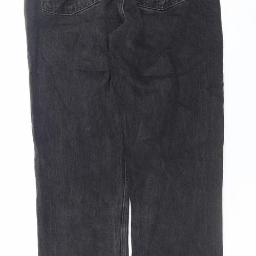 Tommy Jeans Men's Black 28x32 Straight Fit Denim Jeans