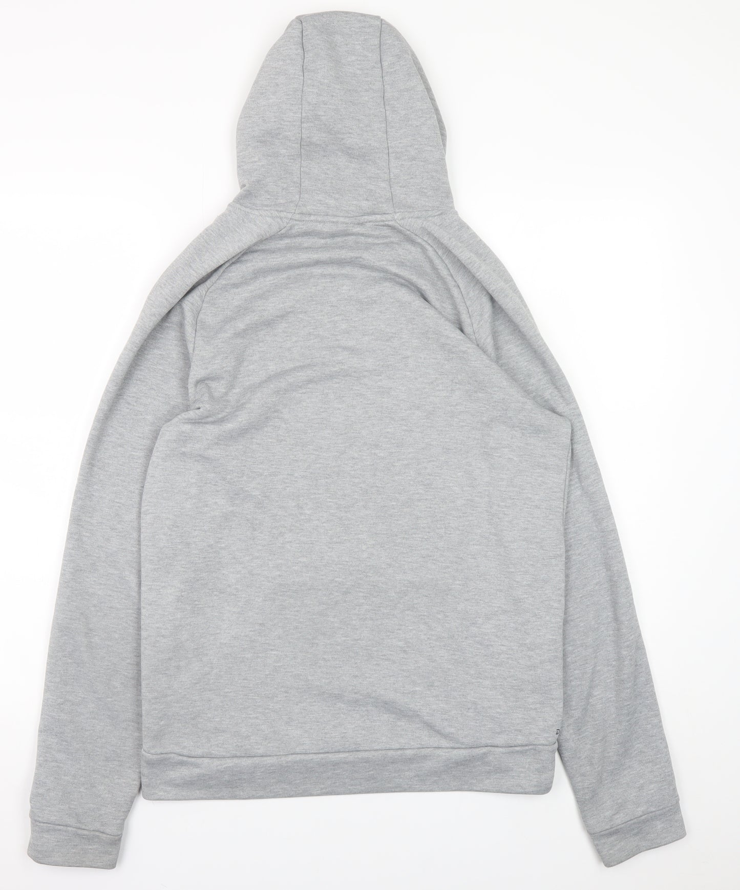 Nike Men's Grey Dri-FIT Pullover Hoodie S Regular Fit Sportswear