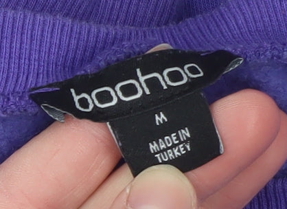 Boohoo Women’s Purple ATH-LEISURE Limited Edition Sweatshirt M