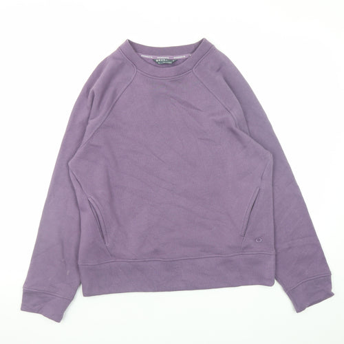 Marks and Spencer Women Purple Size 8 Pullover Sweatshirt