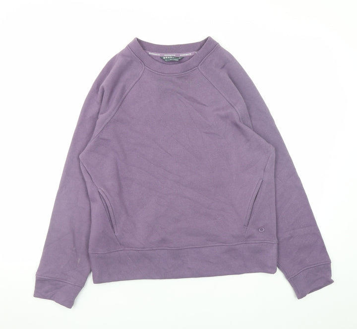 Marks and Spencer Women Purple Size 8 Pullover Sweatshirt