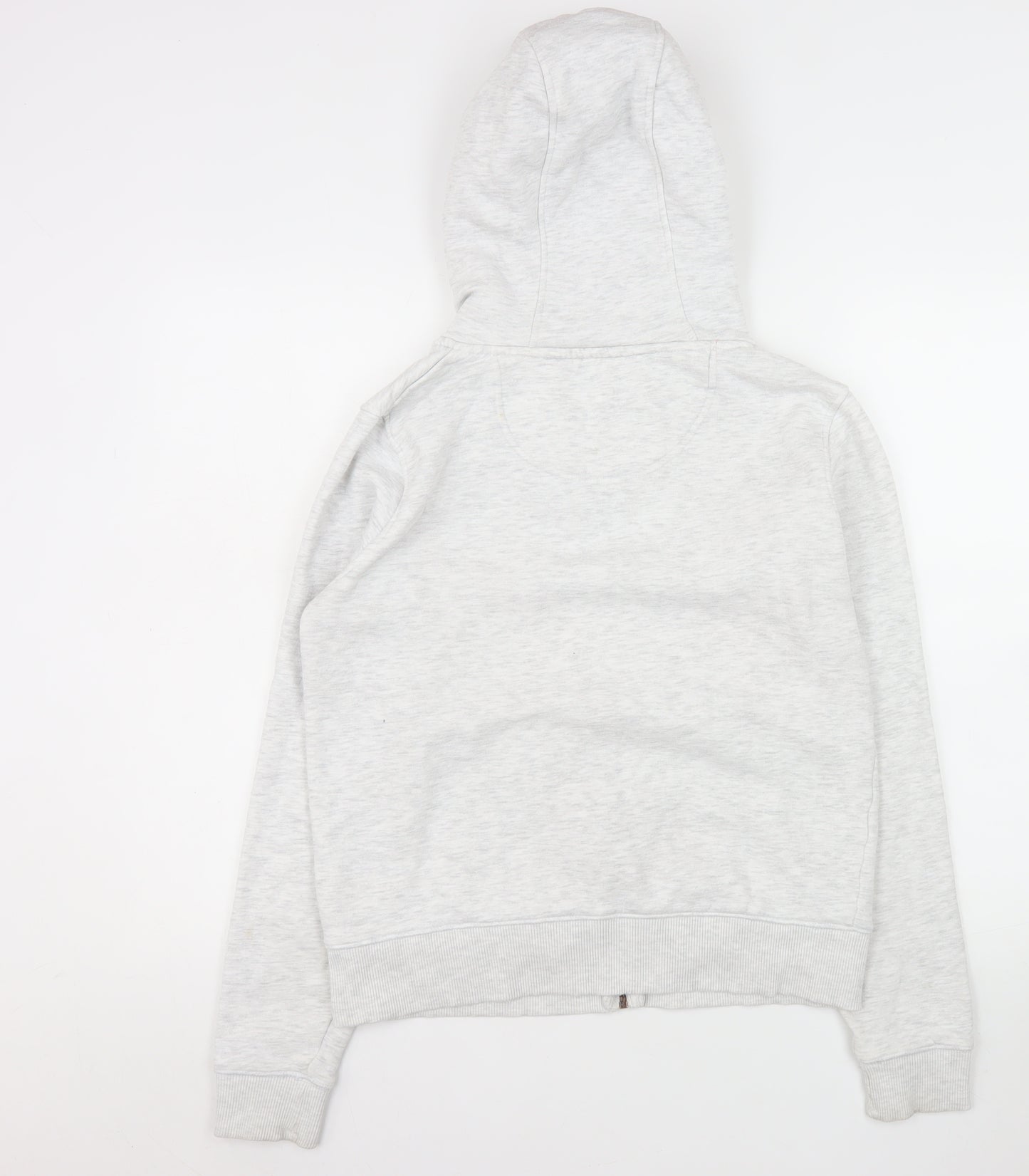 SoulCal & Co Women's Grey Zip Hoodie Jacket Size 12 Regular