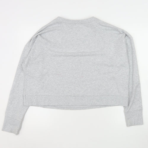 Marks and Spencer Women Grey Size 16 Crew Neck Sweatshirt