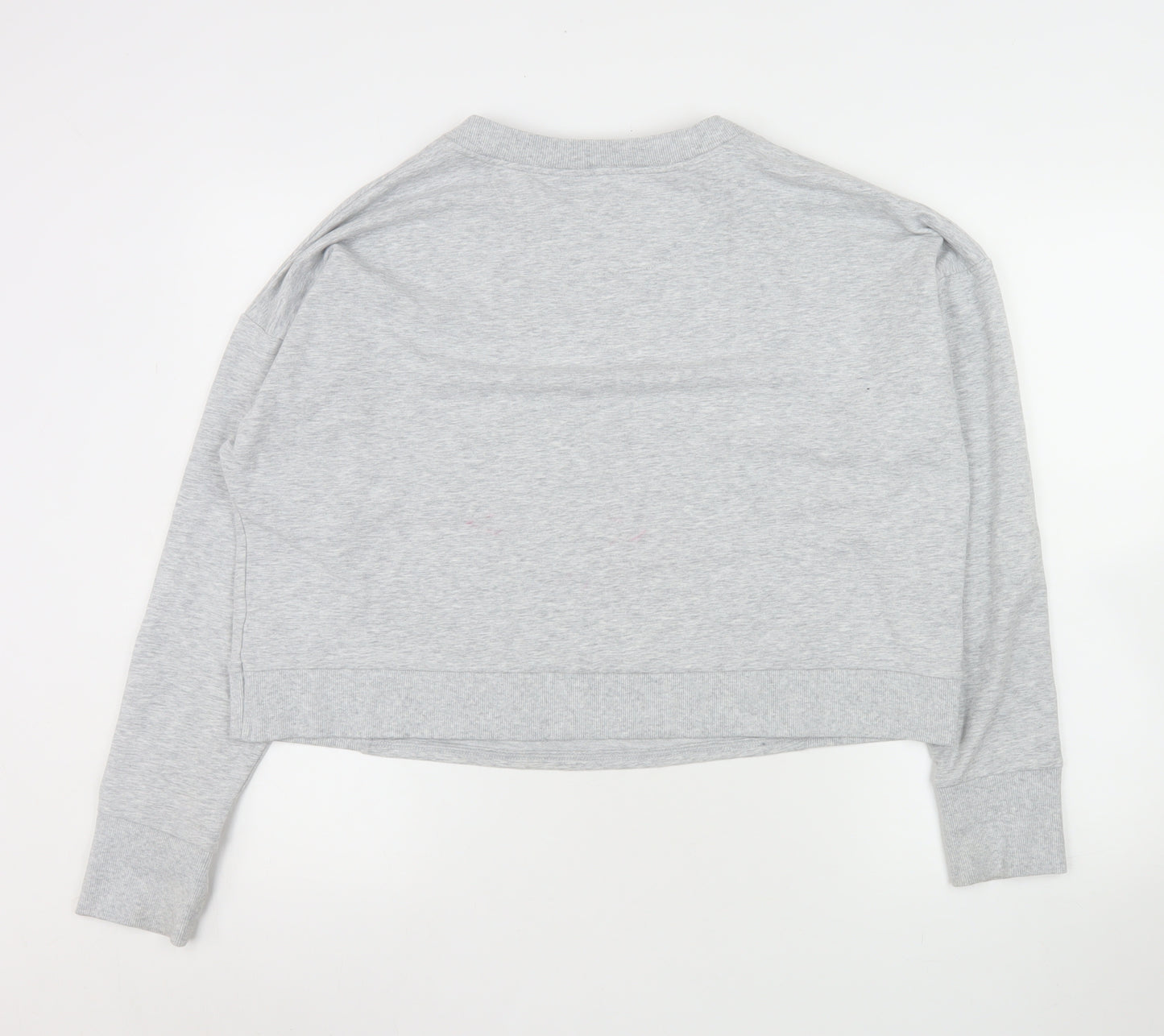 Marks and Spencer Women Grey Size 16 Crew Neck Sweatshirt