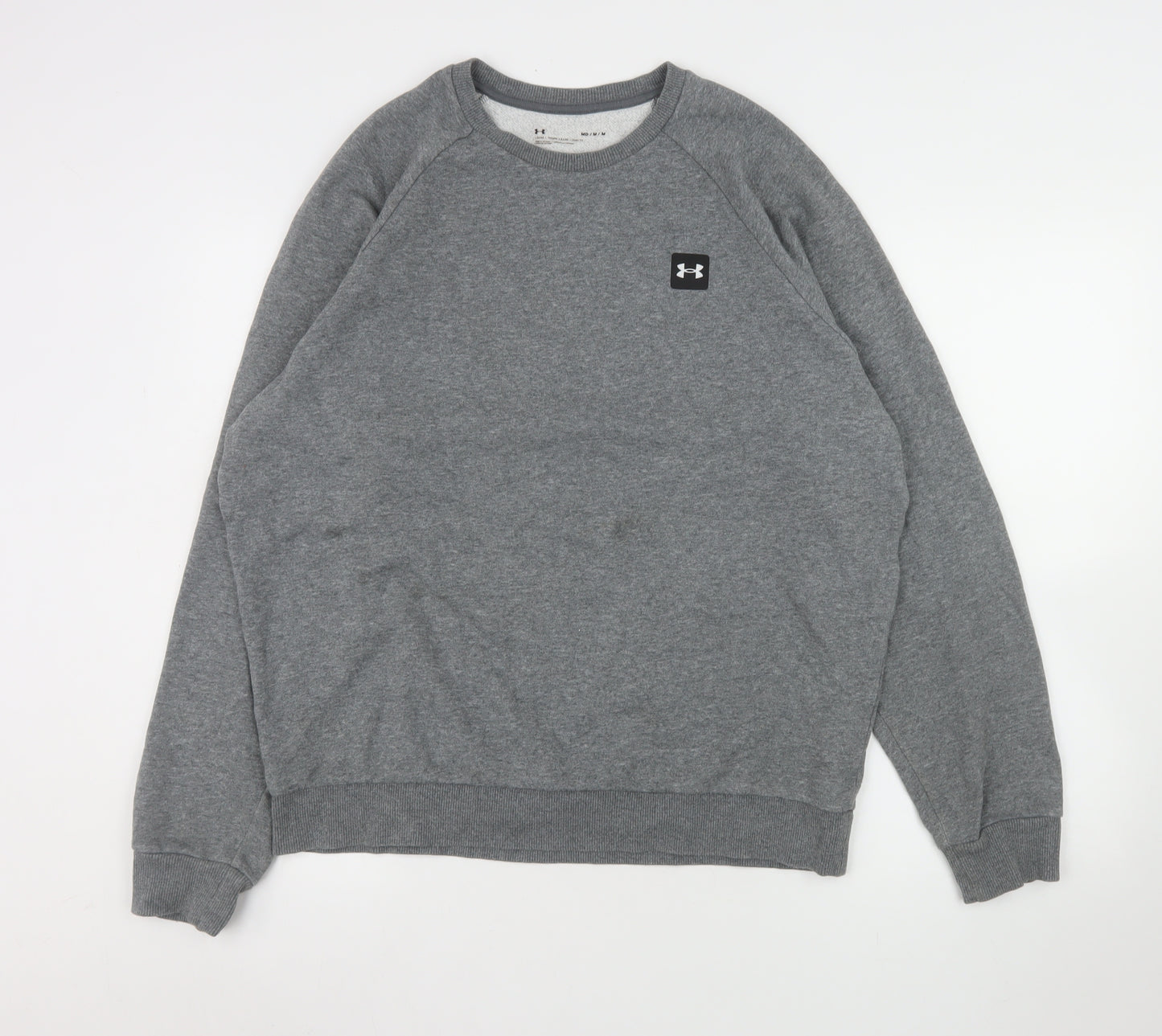 Under Armour Men's Grey Pullover Crew Neck Sweatshirt Size M