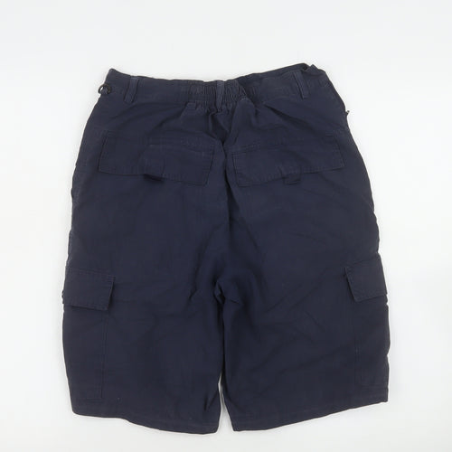 ProClimate Men's Navy Cargo Shorts 30R Casual Outdoor Cotton Blend