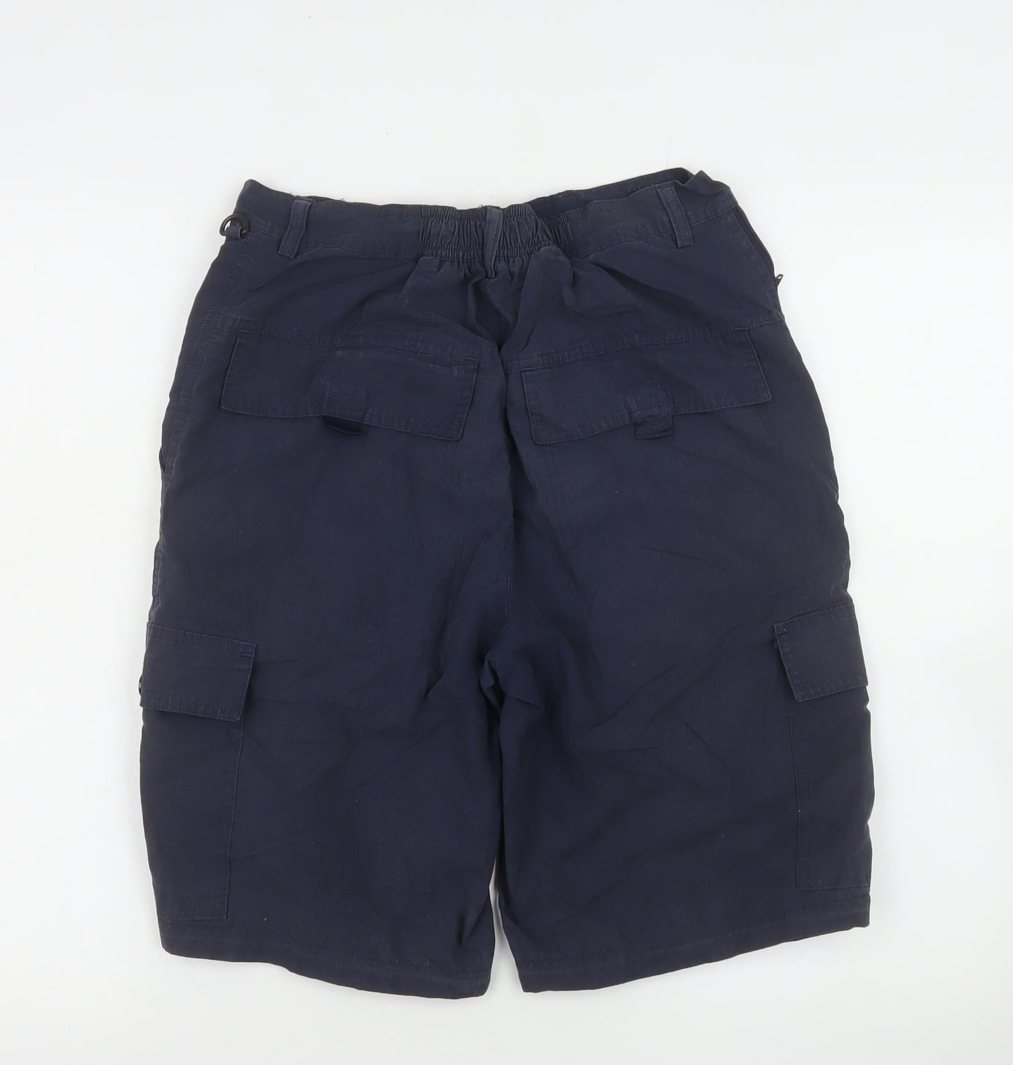 ProClimate Men's Navy Cargo Shorts 30R Casual Outdoor Cotton Blend