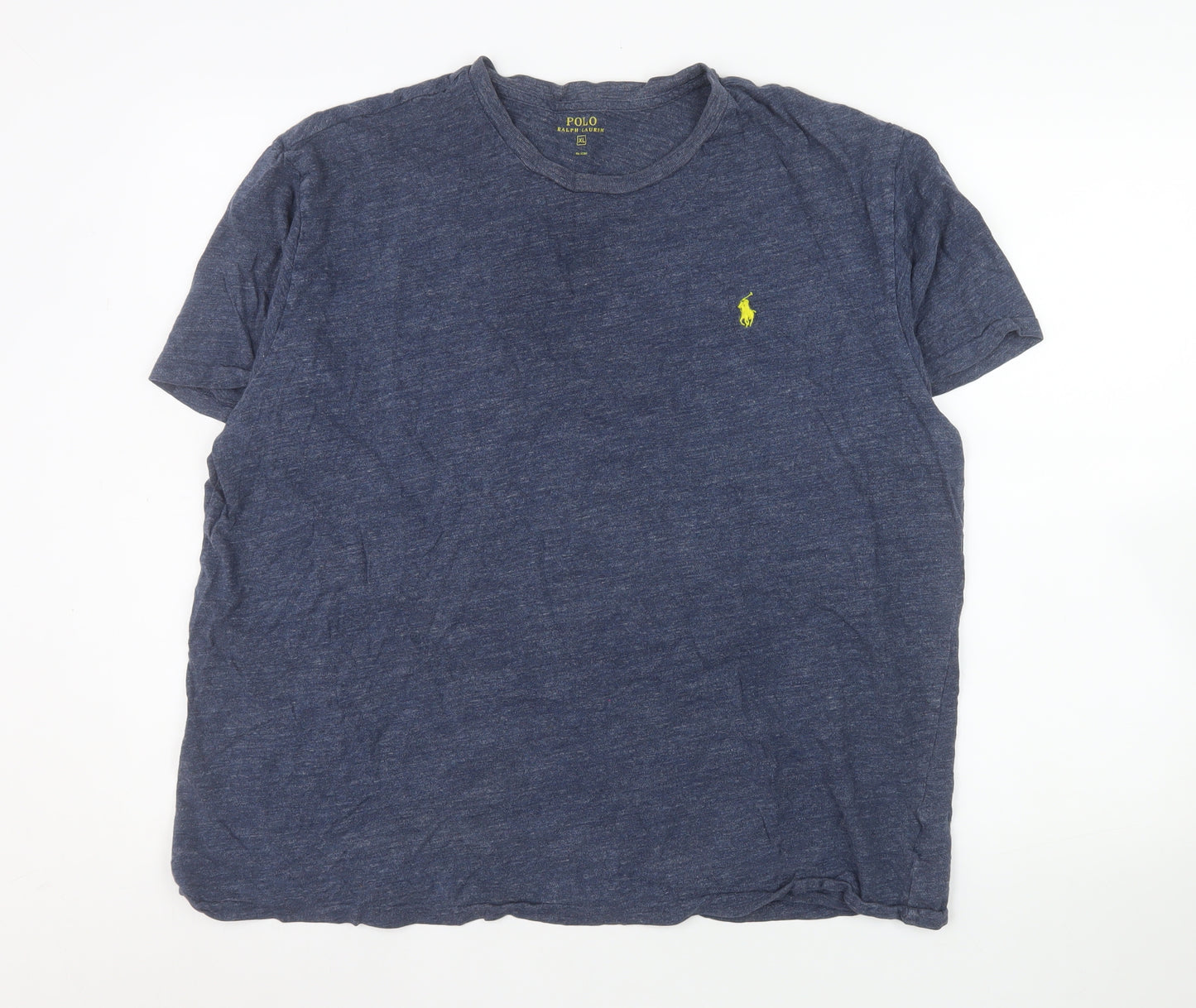 Ralph Lauren Men's Blue XL Crew Neck Cotton T-Shirt