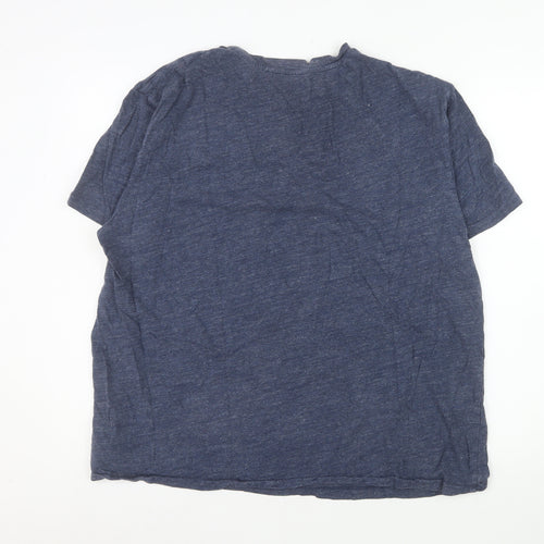 Ralph Lauren Men's Blue XL Crew Neck Cotton T-Shirt