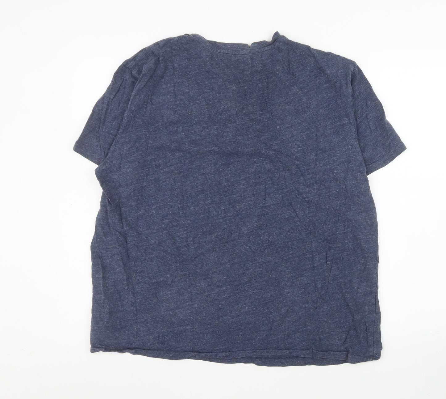 Ralph Lauren Men's Blue XL Crew Neck Cotton T-Shirt