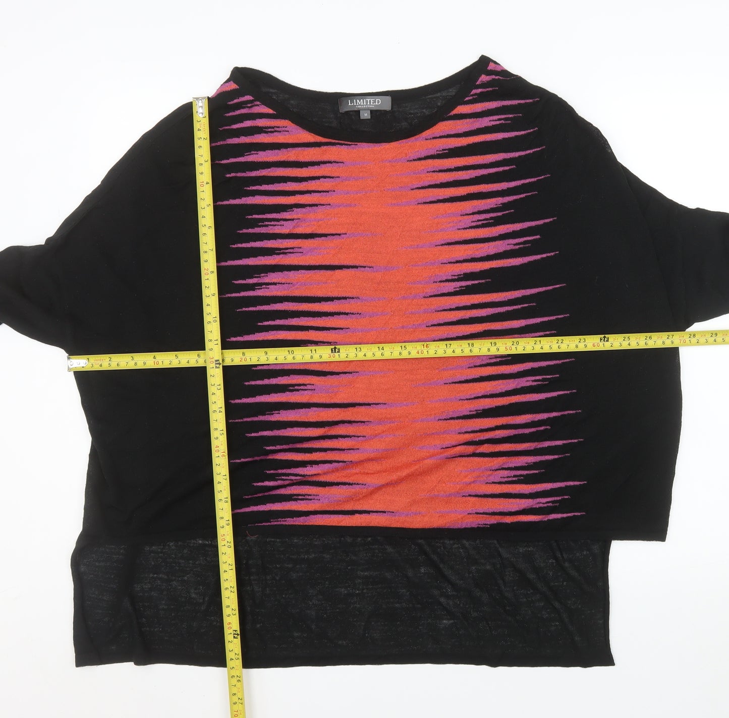 Marks and Spencer Women’s Multicoloured Knit Cropped Blouse M