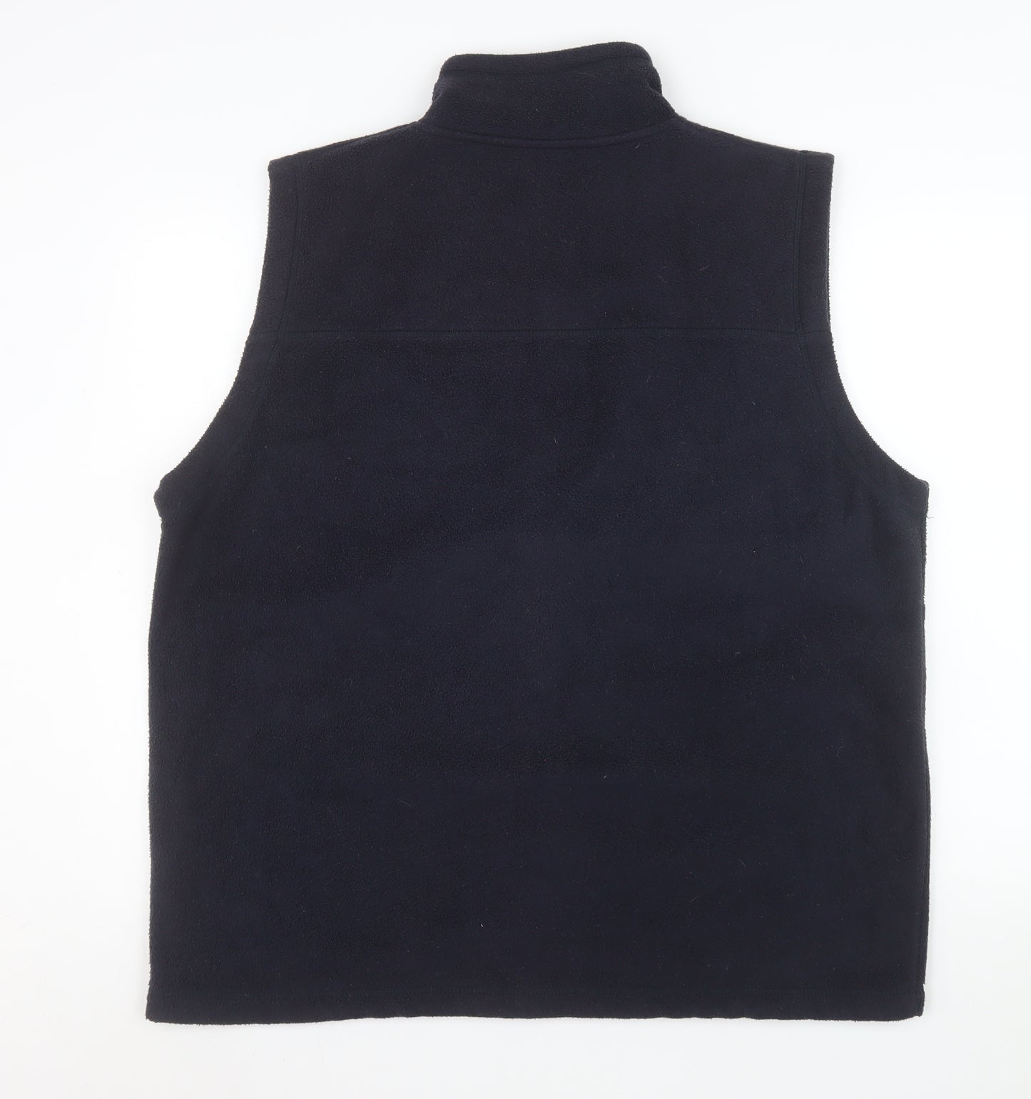 EWM Pure Classics Men's Blue Fleece Bodywarmer Waistcoat Size L