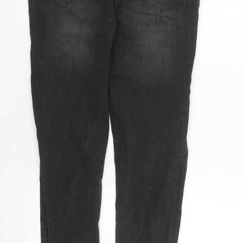 boohooMAN Men’s Black Slim Skinny Jeans Size 32 Dark Wash Denim