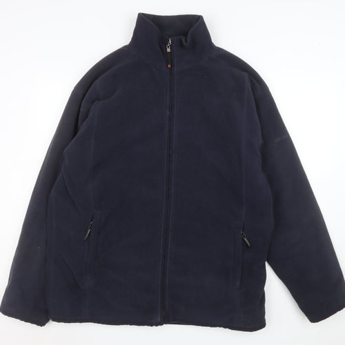 Melka Men’s Blue 2XL Fleece Full Zip Outdoor Jacket