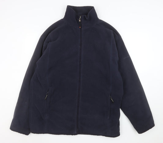 Melka Men’s Blue 2XL Fleece Full Zip Outdoor Jacket