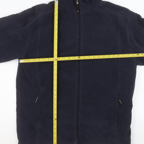 Melka Men’s Blue 2XL Fleece Full Zip Outdoor Jacket