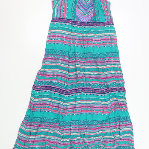 Marks and Spencer Women’s Multicoloured Size 10 Bohemian Maxi Dress
