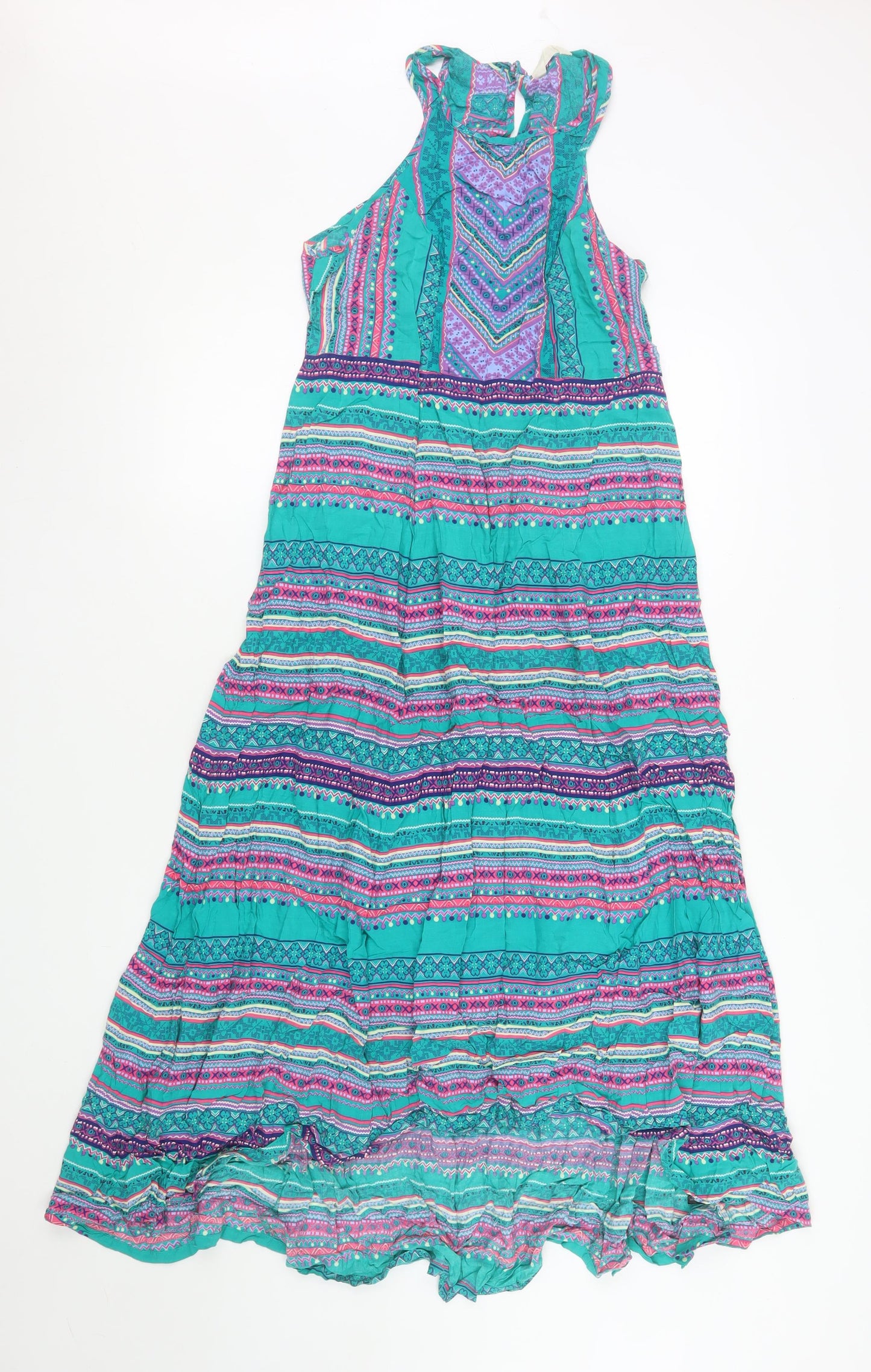 Marks and Spencer Women’s Multicoloured Size 10 Bohemian Maxi Dress
