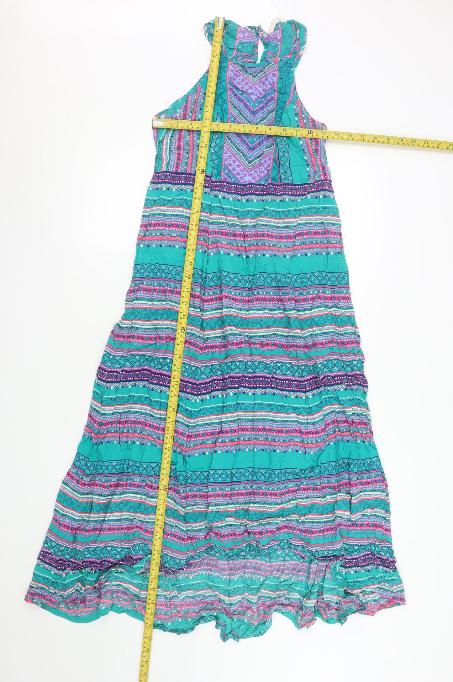 Marks and Spencer Women’s Multicoloured Size 10 Bohemian Maxi Dress