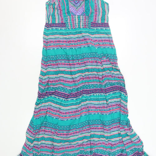 Marks and Spencer Women’s Multicoloured Size 10 Bohemian Maxi Dress