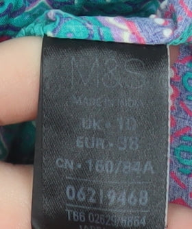 Marks and Spencer Women’s Multicoloured Size 10 Bohemian Maxi Dress