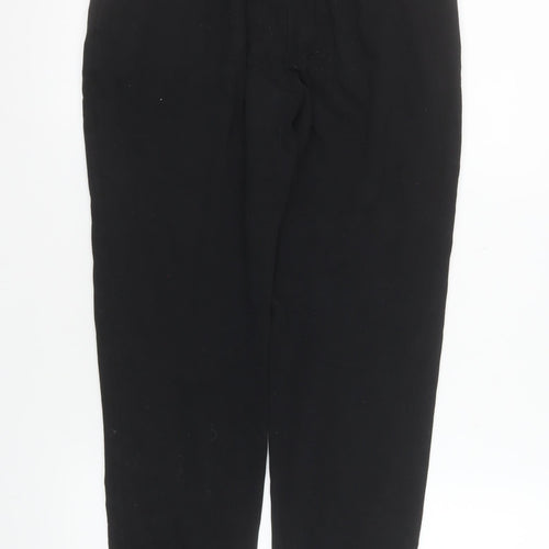Hollister Womens Black Small Jogger Sweatpants 60 Cotton 40 Polyester