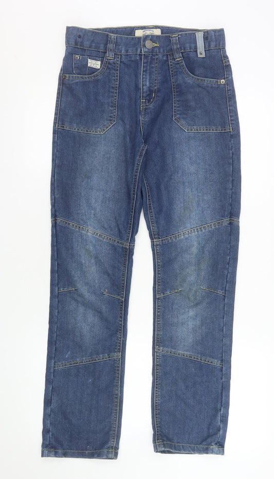 Dunnes Stores Mens Blue Straight Fit Denim Jeans 26in Waist