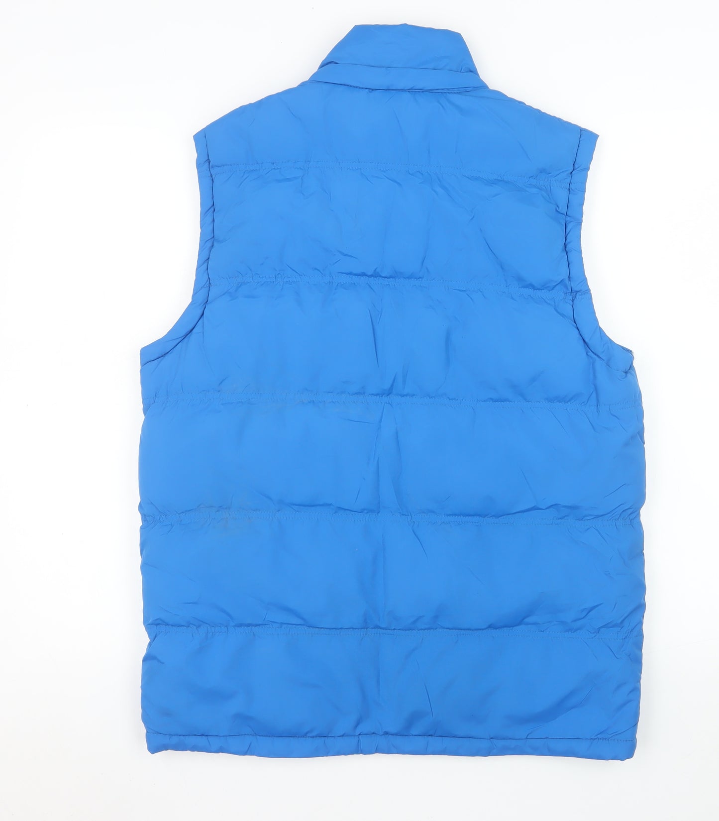 McKenzie Men's Blue Puffer Waistcoat Size S Regular Fit Polyester