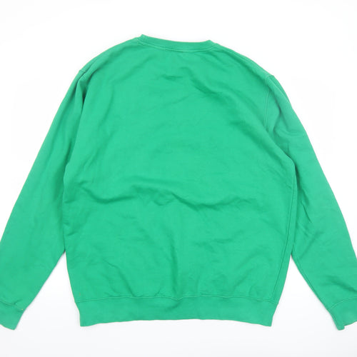 Star Wars Men’s Green Yoda Graphic Pullover Sweatshirt L