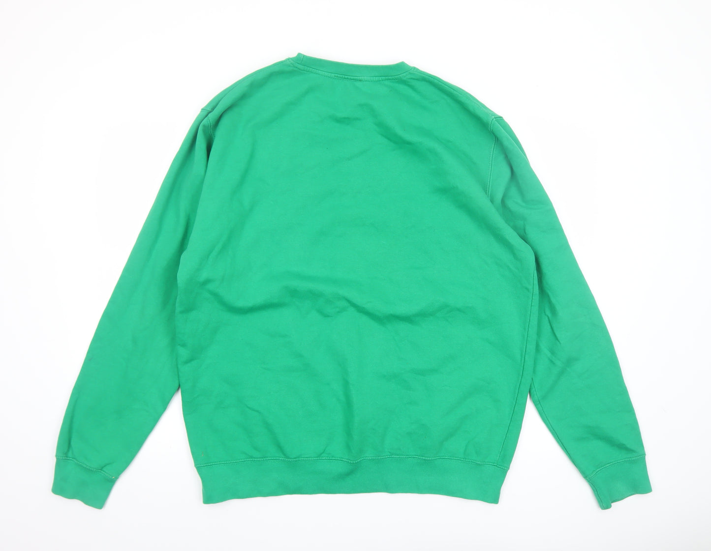Star Wars Men’s Green Yoda Graphic Pullover Sweatshirt L