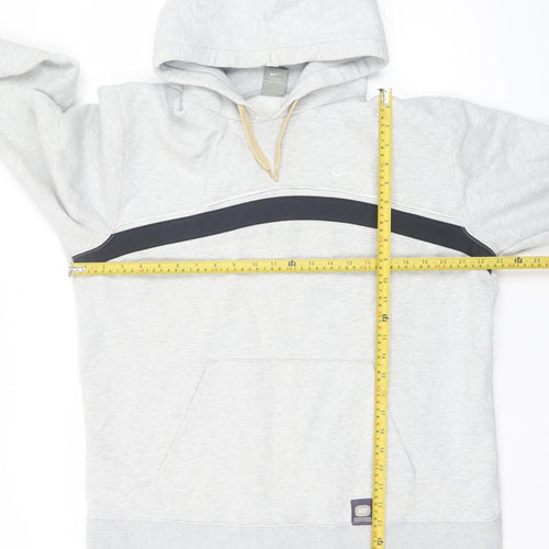 Nike Men's Grey XL Pullover Hoodie Fleece Sportswear
