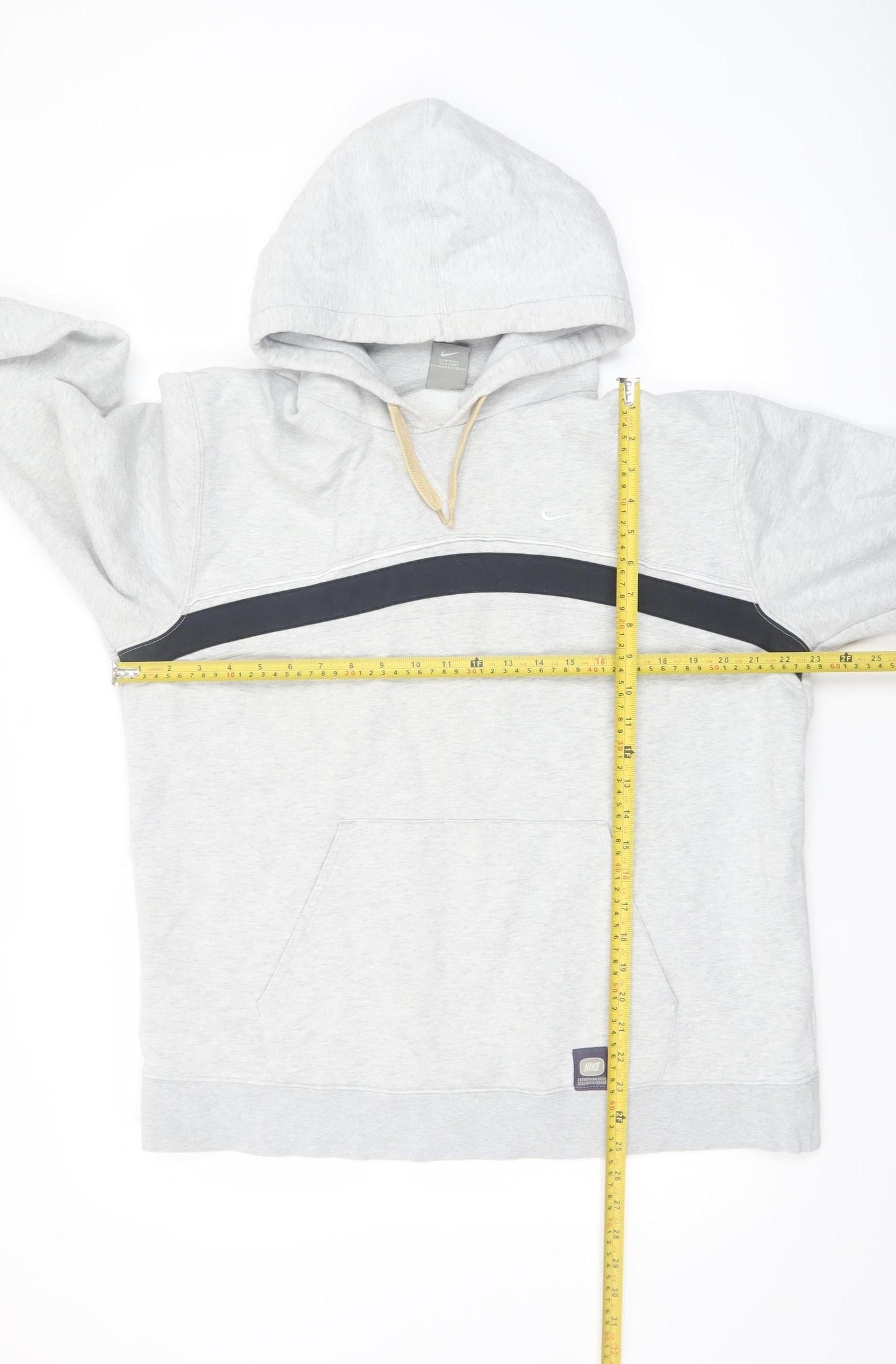 Nike Men's Grey XL Pullover Hoodie Fleece Sportswear