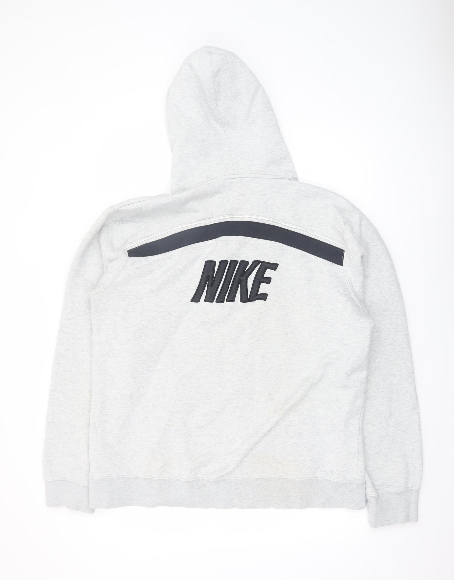 Nike Men's Grey XL Pullover Hoodie Fleece Sportswear