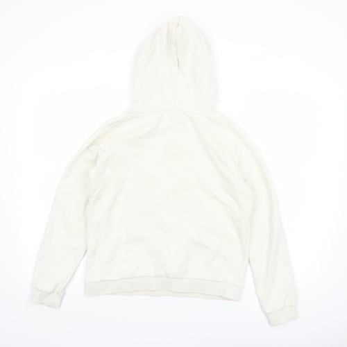 Harry Potter Girls White Pullover Hoodie 13-14 Years Hedwig Hogwarts Graphic