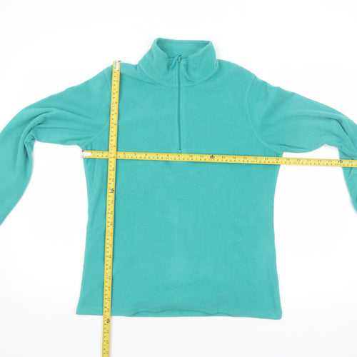 Mountain Warehouse Women’s Green Fleece Pullover Sweatshirt Size M