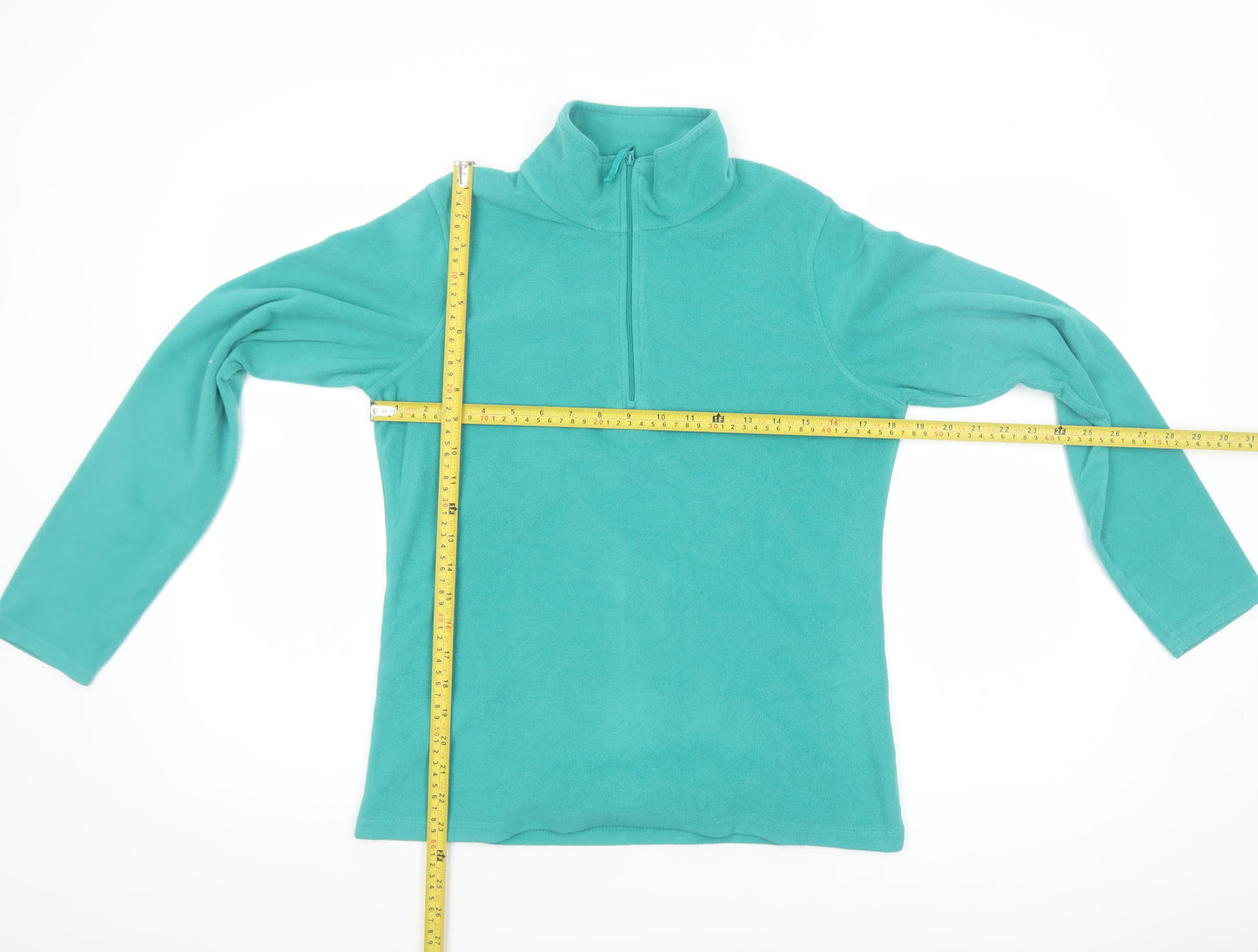 Mountain Warehouse Women’s Green Fleece Pullover Sweatshirt Size M