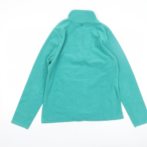 Mountain Warehouse Women’s Green Fleece Pullover Sweatshirt Size M