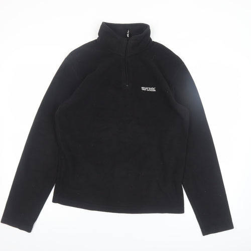 Regatta Great Outdoors Black Fleece Pullover Sweatshirt Women’s Small