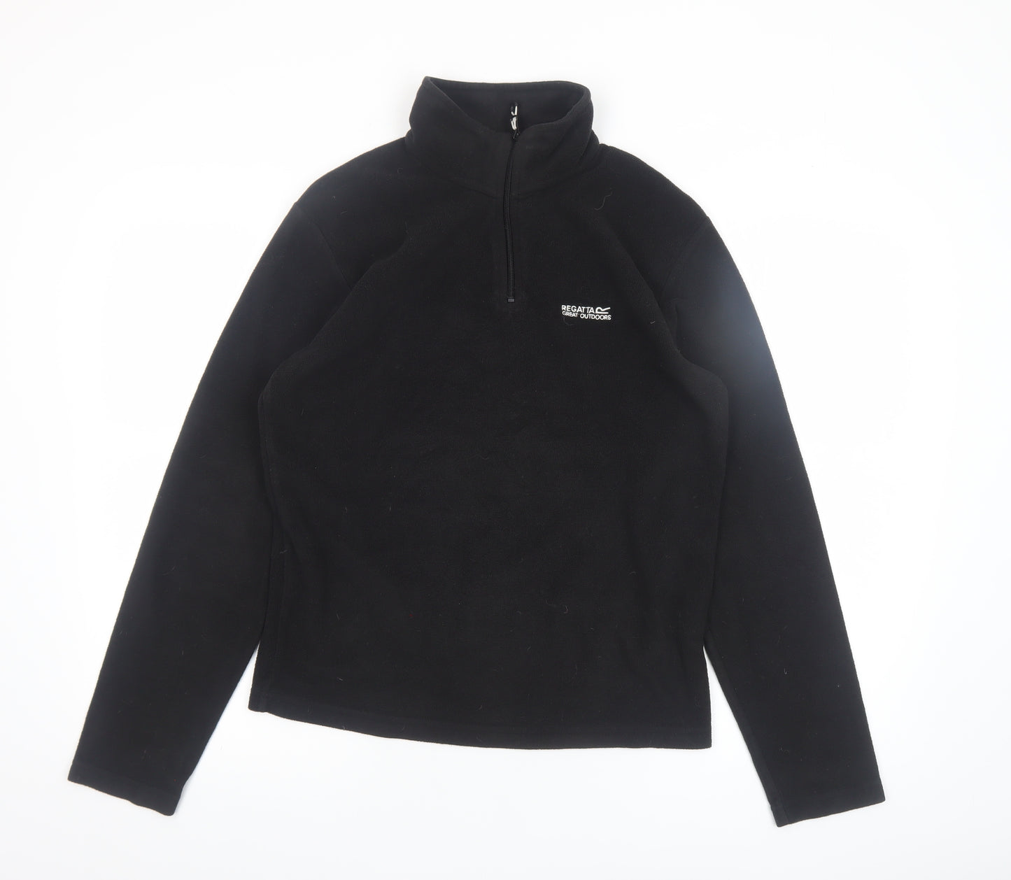 Regatta Great Outdoors Black Fleece Pullover Sweatshirt Women’s Small