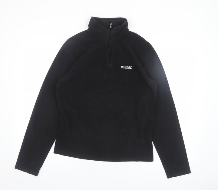 Regatta Great Outdoors Black Fleece Pullover Sweatshirt Women’s Small